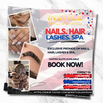 InStyle Nails & Lashes - At Instyle Nails & Lashes, we're celebrating this long weekend with exclusive Memorial Day promos you don't want to miss! - Nail Salons Near Me - Las Vegas, Nevada InStyle Nails & Lashes - At Instyle Nails & Lashes, we're celebrating this long weekend with exclusive Memorial Day promos you don't want to miss! - Nail Salons Near Me - Las Vegas, Nevada