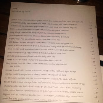 Traif - eclectic menu that changes frequently - New American Near Me - Brooklyn, New York Traif - eclectic menu that changes frequently - New American Near Me - Brooklyn, New York