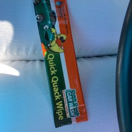 Surprised me with a dash cloth when I arrived! Tiniest addition that made my day!