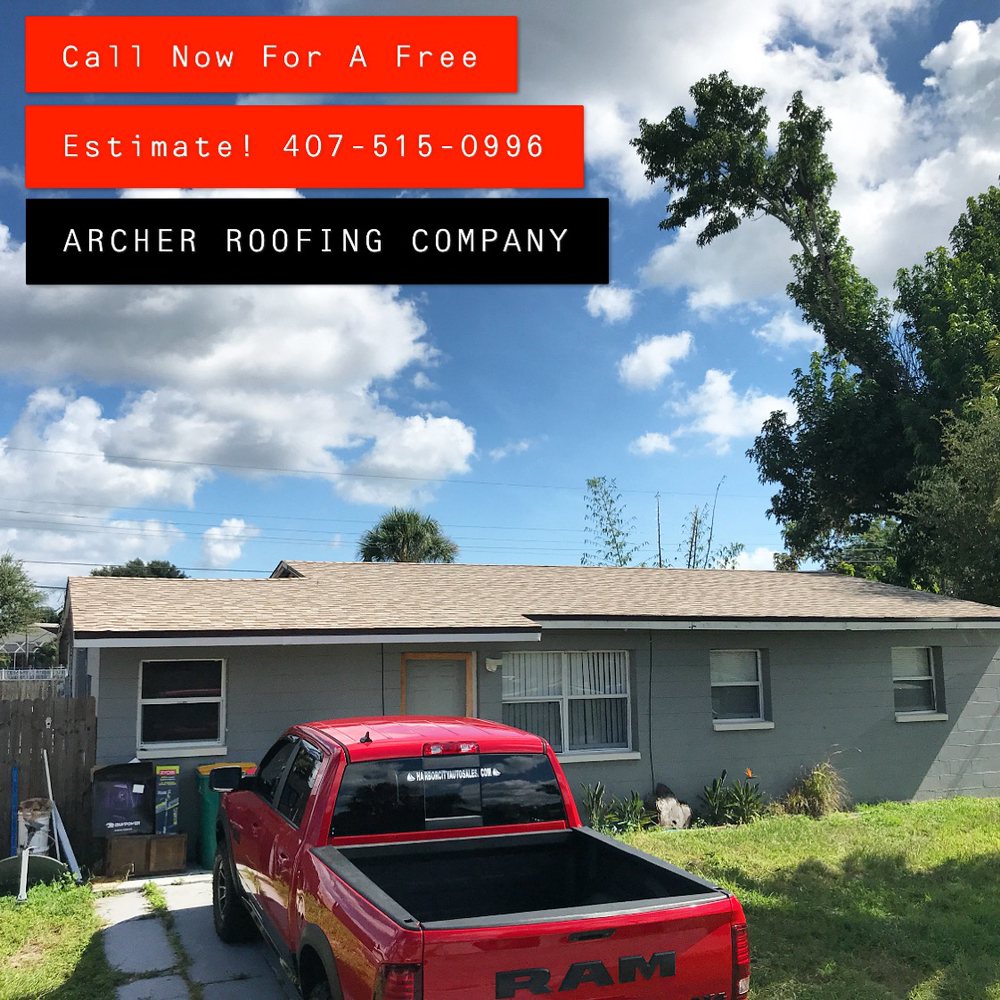 Slide of Archer Roofing Company