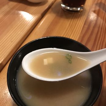 Wazabi Sushi - Orange - Miso so, so yummy! - Sushi Bars Near Me - Orange, California