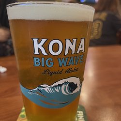 Pizza On Tap - P.O.T - Not Kona. Actually, the Elysian Dank Dust.  The closest thing to pot than pot.  Seriously.