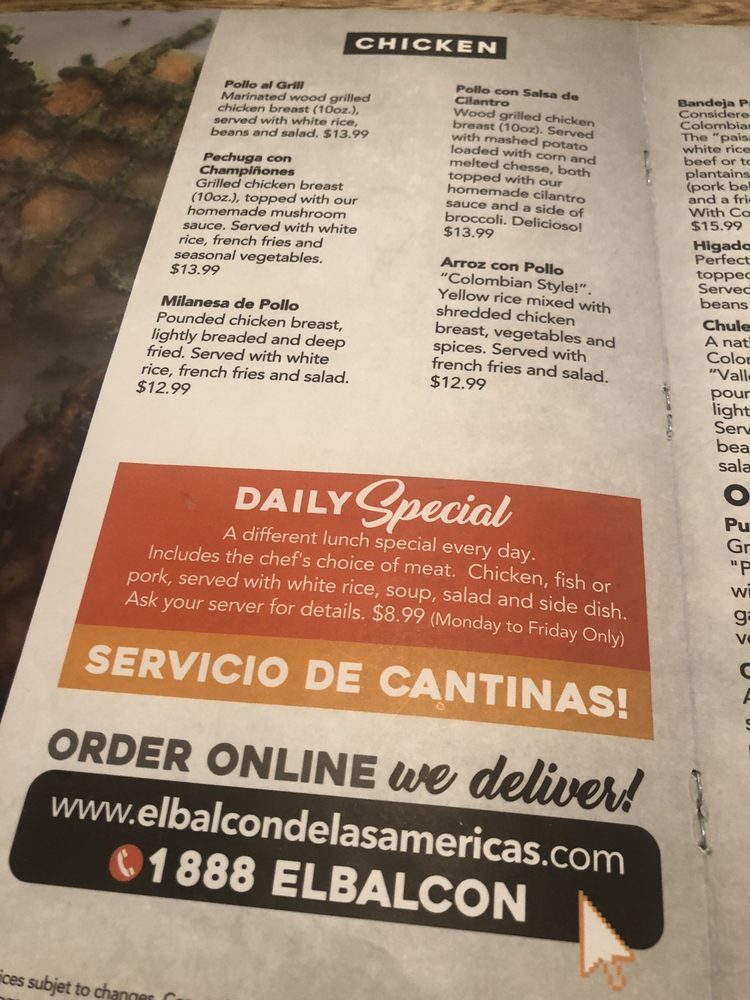 El Balcon De Las Americas Order Food Online 375 Photos