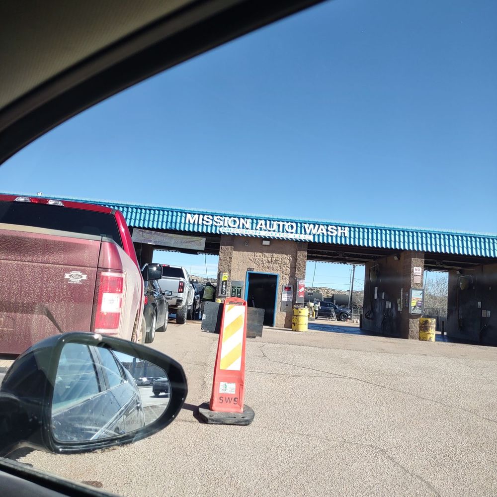 Mission Auto Wash - In line getting ready to get all the mud washed off my car. - Car Wash Near Me - Gallup, New Mexico