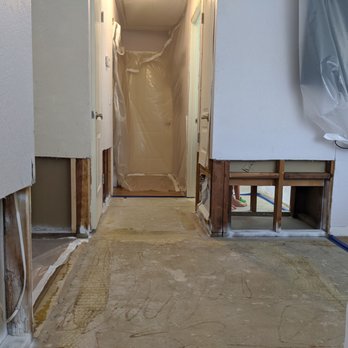 JM Construction - Floor and parts of the drywall ripped up - General Contractors Near Me - Campbell, California JM Construction - Floor and parts of the drywall ripped up - General Contractors Near Me - Campbell, California