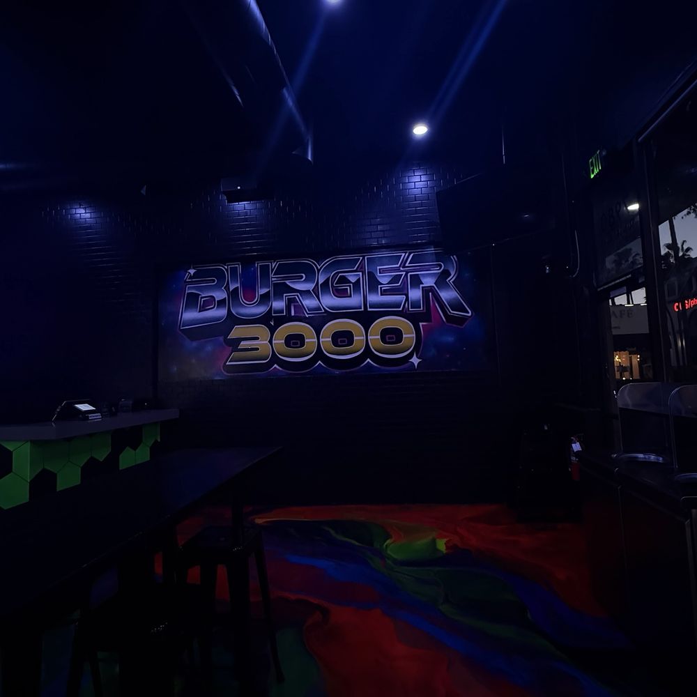 Burger 3000 - Interior - Burgers Near Me - Los Angeles, California