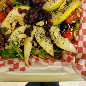 Notes Of Marrakesh - Pear Salad - Juice Bars & Smoothies Near Me - Tulsa, Oklahoma Notes Of Marrakesh - Pear Salad - Juice Bars & Smoothies Near Me - Tulsa, Oklahoma