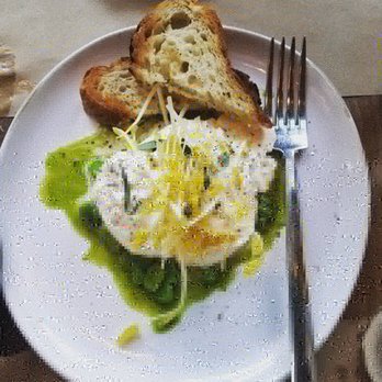 L'Amico - Burrata from spring menu - Italian Near Me - New York, New York L'Amico - Burrata from spring menu - Italian Near Me - New York, New York