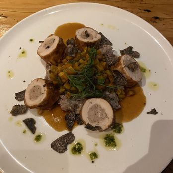 Allred's - chicken ballotine - New American Near Me - Telluride, Colorado