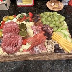 Sweet & Savory - Huge variety in the charcuterie.