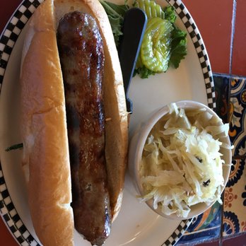 Westside Lilo's Cafe - Bratwurst with Sauerkraut - Breakfast & Brunch Near Me - Seligman, Arizona Westside Lilo's Cafe - Bratwurst with Sauerkraut - Breakfast & Brunch Near Me - Seligman, Arizona