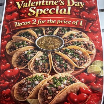 Taco Rico - Valentines Day Special - Seafood Near Me - Wheat Ridge, Colorado Taco Rico - Valentines Day Special - Seafood Near Me - Wheat Ridge, Colorado