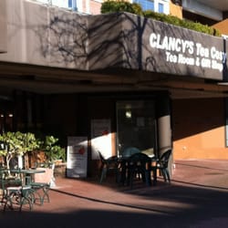 Clancy's Tea Cosy - Outside the building