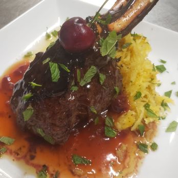 Willow Bistro - Grilled Elk Chop with smoked cherry whiskey sauce - Wine Bars Near Me - Canton, Ohio