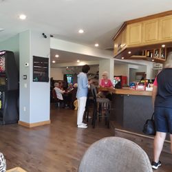 Neillsville Country Club - Part of bar and dining area