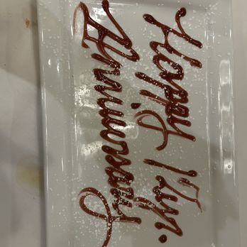 Rey's Restaurant - Our anniversary in strawberry - Seafood Near Me - Raleigh, North Carolina