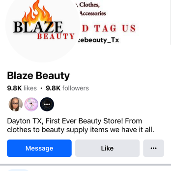 Blaze Beauty - Cosmetics & Beauty Supply Near Me - Dayton, Texas