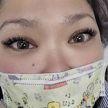 3D Lash Spa - Right after the treatment - Eyelash Service Near Me - Costa Mesa, California