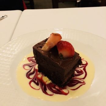 Lynn's Bistro - Chocolate cake: it's whatever to me. Mainly I was too full before dessert lol - French Near Me - Kirkland, Washington