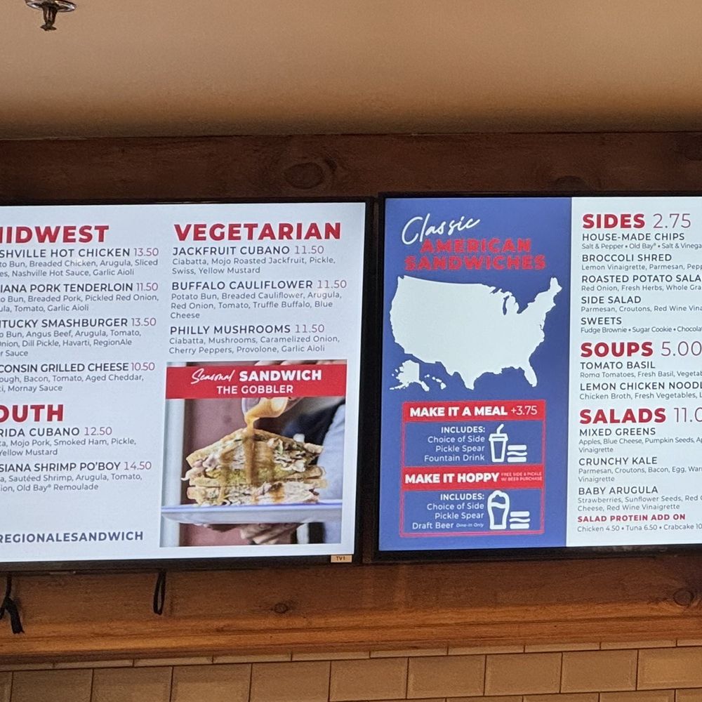 RegionAle - Menu -- 12/23 - Sandwiches Near Me - Annapolis, Maryland RegionAle - Menu -- 12/23 - Sandwiches Near Me - Annapolis, Maryland