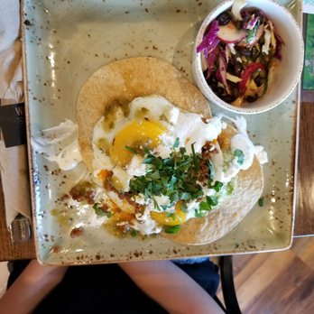 First Watch - Huevos Rancheros tostada - Breakfast & Brunch Near Me - Cypress, Texas