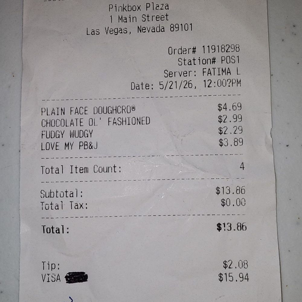 Pinkbox - Waste, Waste, WASTE of $$. HUGE Disappointment. DRY DONUTS. - Donuts Near Me - Las Vegas, Nevada Pinkbox - Waste, Waste, WASTE of $$. HUGE Disappointment. DRY DONUTS. - Donuts Near Me - Las Vegas, Nevada