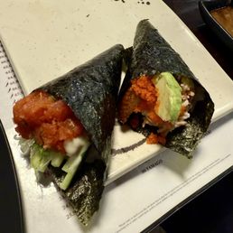 Hand rolls Hand rolls