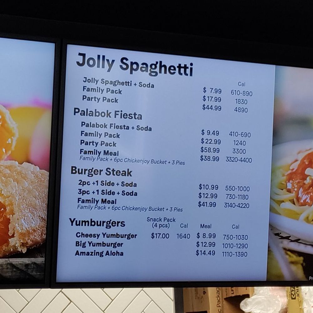 Jollibee - Menu - Chicken Shop Near Me - Alhambra, California Jollibee - Menu - Chicken Shop Near Me - Alhambra, California