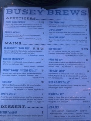 Menu photo 4 Busey Brews Nederland, CO Menu photo 4 Busey Brews Nederland, CO