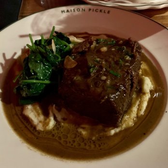 Maison Pickle - Braised Short Rib - Cocktail Bars Near Me - New York, New York Maison Pickle - Braised Short Rib - Cocktail Bars Near Me - New York, New York