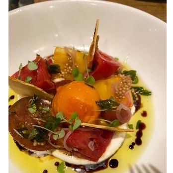 Allora - Caprese with whipped buratta - Wine Bars Near Me - Sacramento, California Allora - Caprese with whipped buratta - Wine Bars Near Me - Sacramento, California
