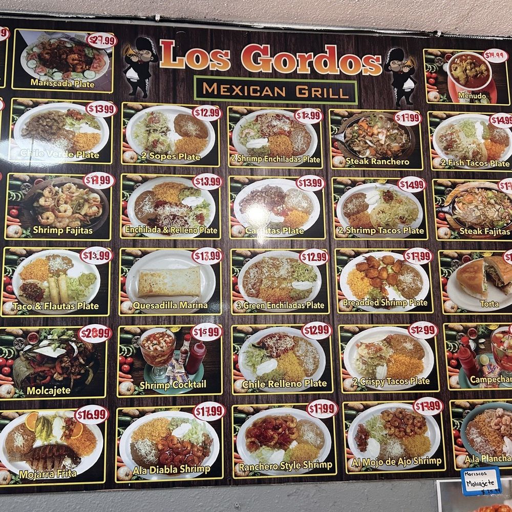 Los Gordos - Menu - August 2025 - Mexican Near Me - Fair Oaks, California Los Gordos - Menu - August 2025 - Mexican Near Me - Fair Oaks, California