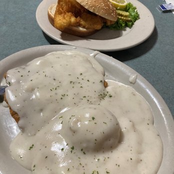 Dino's Diner - Country Fried Steak (somewhere under there) - American Near Me - Cameron, Missouri Dino's Diner - Country Fried Steak (somewhere under there) - American Near Me - Cameron, Missouri
