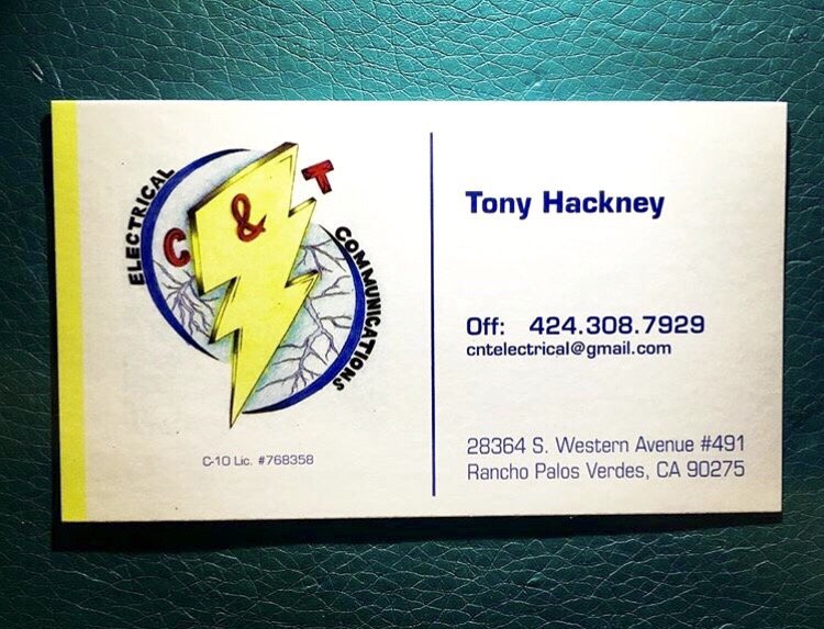 Slide of C&T Electrical and Communications