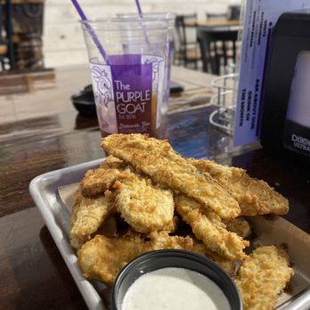The Purple Goat - Fried pickles were the best I've ever had! - Sports Bars Near Me - Stephenville, Texas