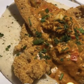 Gochas Breakfast Bar | Cascade - Cajun Creole Lump Fish and Grits - Wine Bars Near Me - Atlanta, Georgia