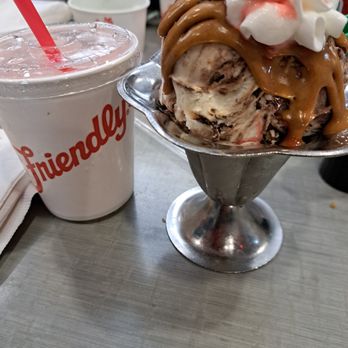 Friendly's - Hunkachunka pb sundae free with meal! - Ice Cream & Frozen Yogurt Near Me - Clifton Park, New York Friendly's - Hunkachunka pb sundae free with meal! - Ice Cream & Frozen Yogurt Near Me - Clifton Park, New York