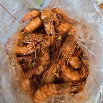 The Boiling Crab - 2lb shrimp the whole sabang medium - Cajun/Creole Near Me - Brea, California