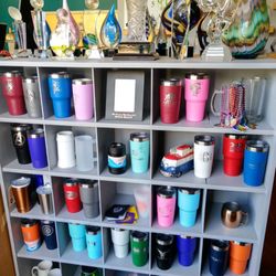 Bay Images - We offer many different engravable drinkware options.
