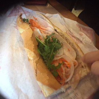 Lee's Sandwiches - Banh Mi #11, Special Combo (Dac Biet): pate, headcheese, jambon, steamed pork roll.. and the standards that came with each banh mi. - Vietnamese Near Me - Dublin, California