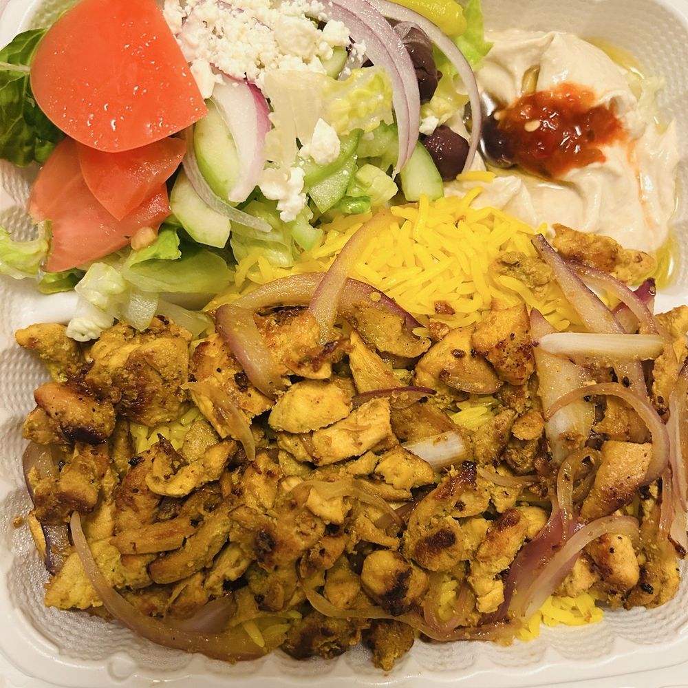 Chicken Shawrma Plate