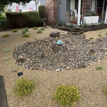 Affordable Landscape & Design - Left side yard - Landscaping Near Me