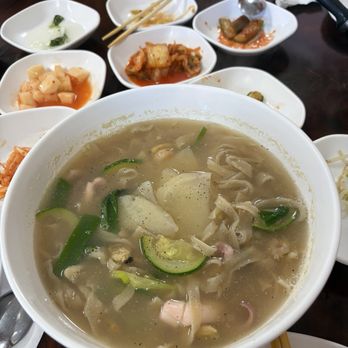 Western Doma Noodles - Seafood Kalguksu - Korean Near Me - Los Angeles, California Western Doma Noodles - Seafood Kalguksu - Korean Near Me - Los Angeles, California