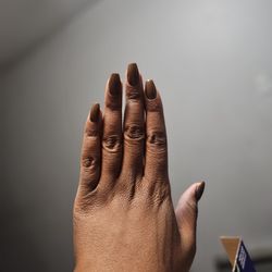 Collin shaped dip nail