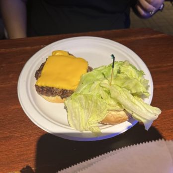 BJ McMahon's - Plain burger - Bars Near Me - Oak Lawn, Illinois
