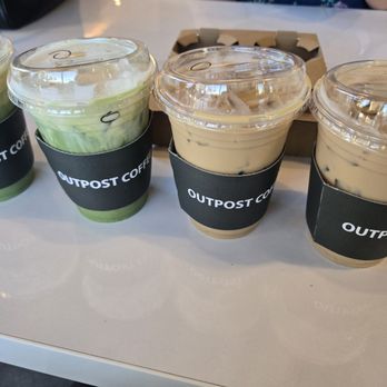 Outpost Coffee - Banana Matcha & Banana Caramel Latte - Coffee & Tea Near Me - Walnut, California Outpost Coffee - Banana Matcha & Banana Caramel Latte - Coffee & Tea Near Me - Walnut, California