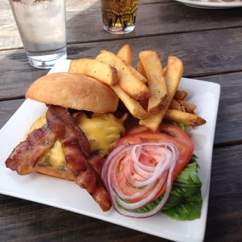 The Pub - SteakBurger with cheese and bacon added - Irish Near Me - San Diego, California