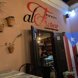 Patio sign Patio sign