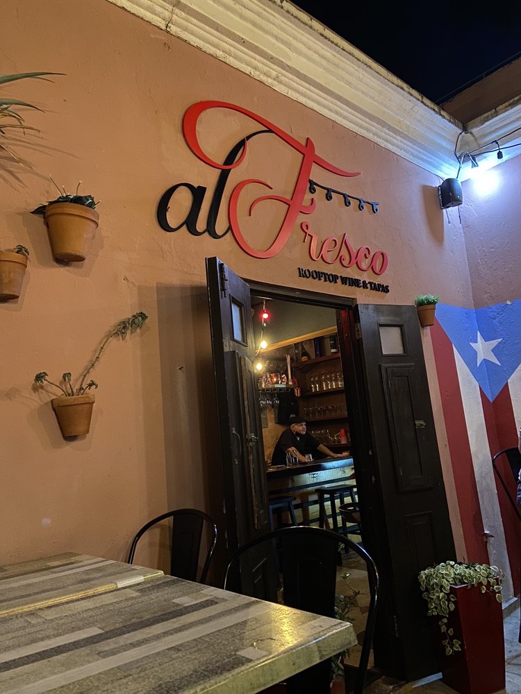 AL FRESCO 42 Photos & 40 Reviews Calle Sol 156, San Juan, Puerto Rico Wine Bars Phone