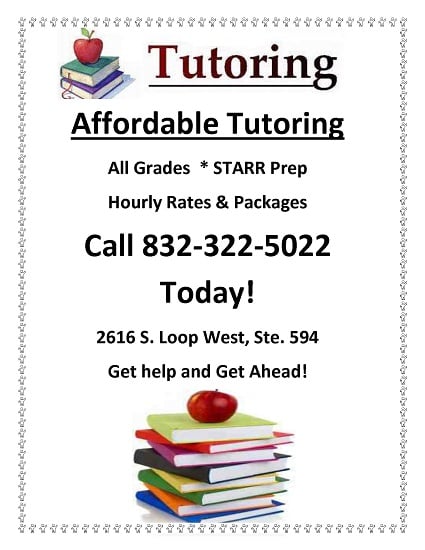 The TACKLE - reading tutor in Houston, TX